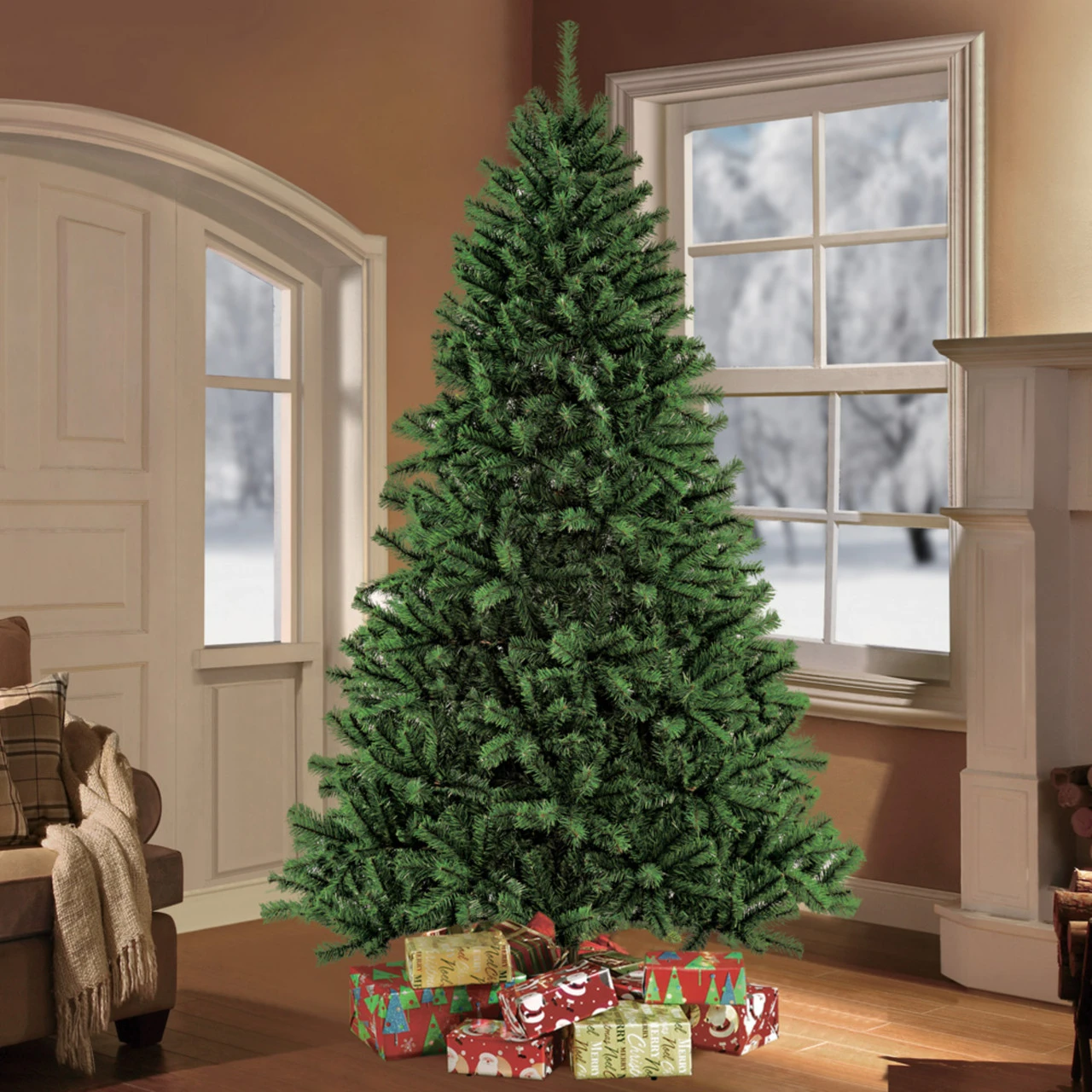 7.5’ X 54” Full Northern Fir Artificial Christmas Tree – Unlit 2 7.5’ X 54” Full Northern Fir Artificial Christmas Tree – Unlit - Image 2