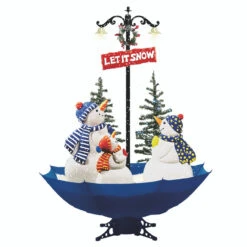 5.5ft Lighted Musical Snowing Let It Snow Snowmen In Umbrella Base Christmas Decoration 8 5.5ft Lighted Musical Snowing Let It Snow Snowmen In Umbrella Base Christmas Decoration -Xmas Trees Shop 40110u170 3s bw 71793.1677248098
