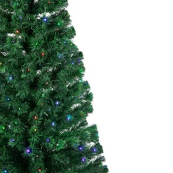 6' Pre-Lit LED Fiber Optic Color Changing Christmas Tree With Star Tree Topper -Xmas Trees Shop 627 36205.1683048579
