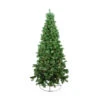 6' Pre-Lit Pine Artificial Wall Christmas Tree, Clear Lights