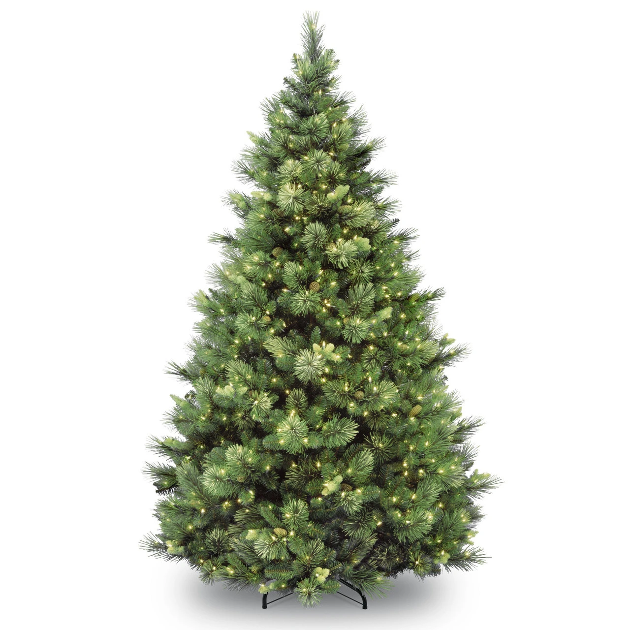 6.5 Ft. Carolina Pine Tree With Clear Lights 1 6.5 Ft. Carolina Pine Tree With Clear Lights