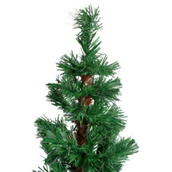 5' Pre-Lit Slim Pine Spiral Artificial Christmas Tree - Multicolor Fiber Optic Lights 7 5' Pre-Lit Slim Pine Spiral Artificial Christmas Tree - Multicolor Fiber Optic Lights -Xmas Trees Shop dak gd 62150 1updated 26380.1667662795