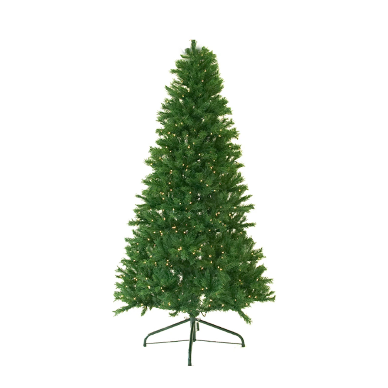7' Pre-Lit Full Canadian Pine Artificial Christmas Tree - Clear Lights 1 7' Pre-Lit Full Canadian Pine Artificial Christmas Tree - Clear Lights