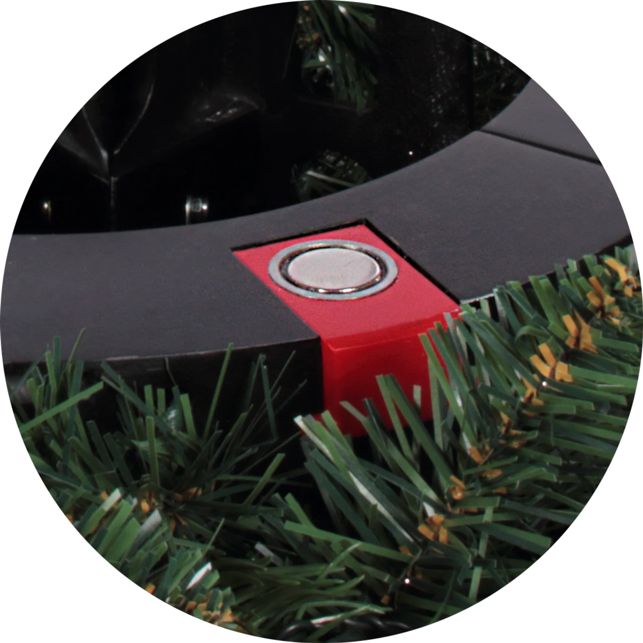 7.5' Pre-Lit Natural Artificial Christmas Tree – Warm White LED Lights 6 7.5' Pre-Lit Natural Artificial Christmas Tree – Warm White LED Lights - Image 6