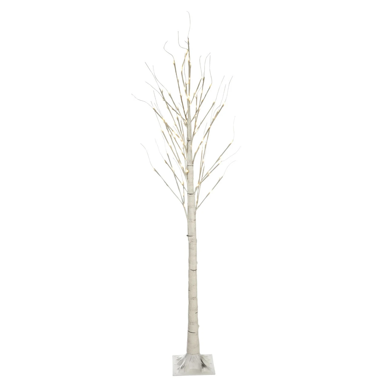 6.75' Pre-Lit Pencil Birch Artificial Christmas Tree - Warm White LED Lights 3 6.75' Pre-Lit Pencil Birch Artificial Christmas Tree - Warm White LED Lights - Image 3
