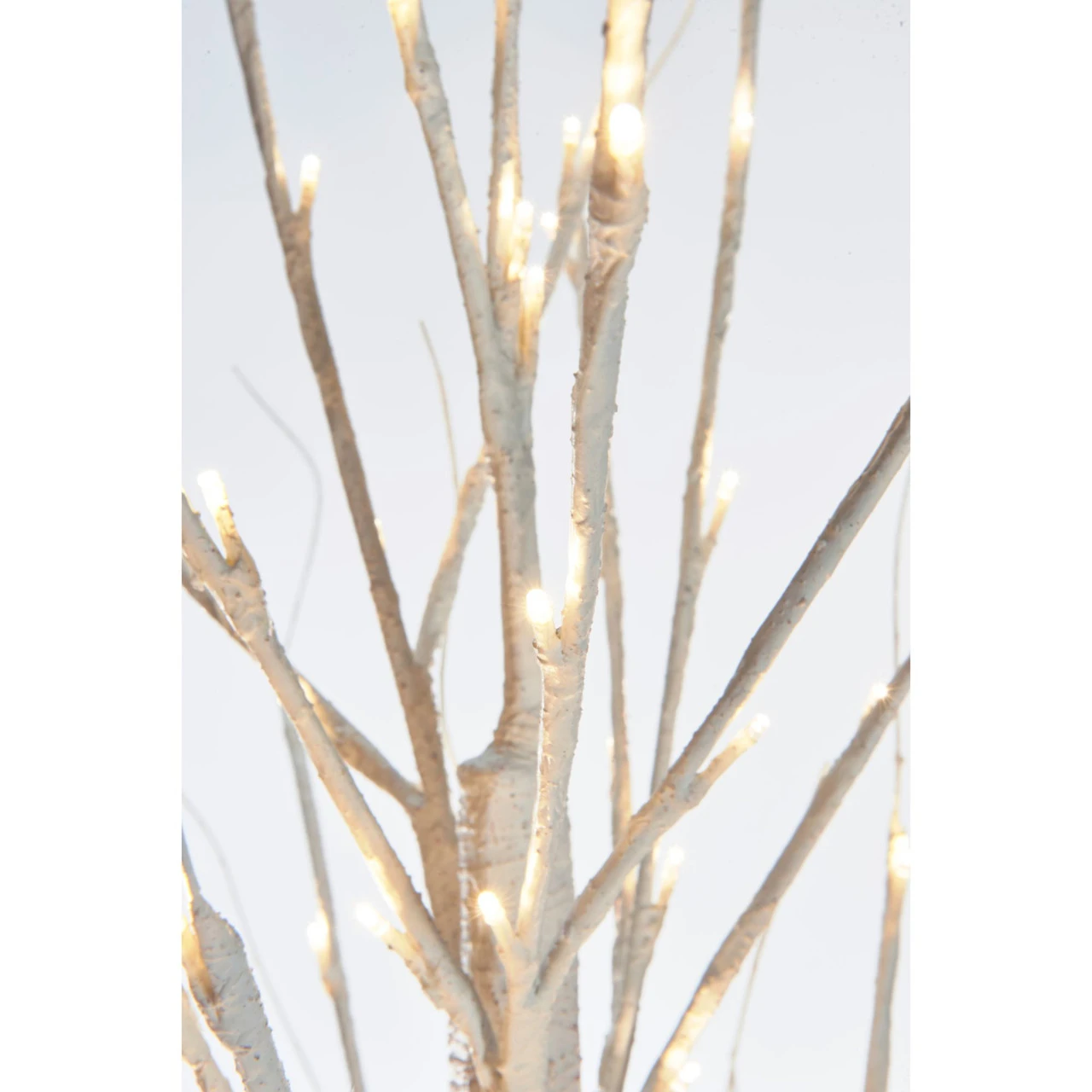 6.75' Pre-Lit Pencil Birch Artificial Christmas Tree - Warm White LED Lights 4 6.75' Pre-Lit Pencil Birch Artificial Christmas Tree - Warm White LED Lights - Image 4