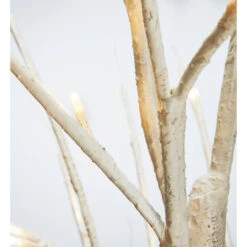 3.75' Pre-Lit Pencil Birch Artificial Christmas Tree - Warm White LED Lights -Xmas Trees Shop dhine 37431 48 4 91067.1667576647