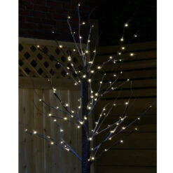6.75' Pre-Lit Pencil Functional Artificial Christmas Tree - Warm White LED Lights -Xmas Trees Shop dhine 37435 120 3 01790.1667621434