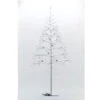14.50" Pre-Lit Slim Christmas Tree - 380 White Sparkling LED Lights
