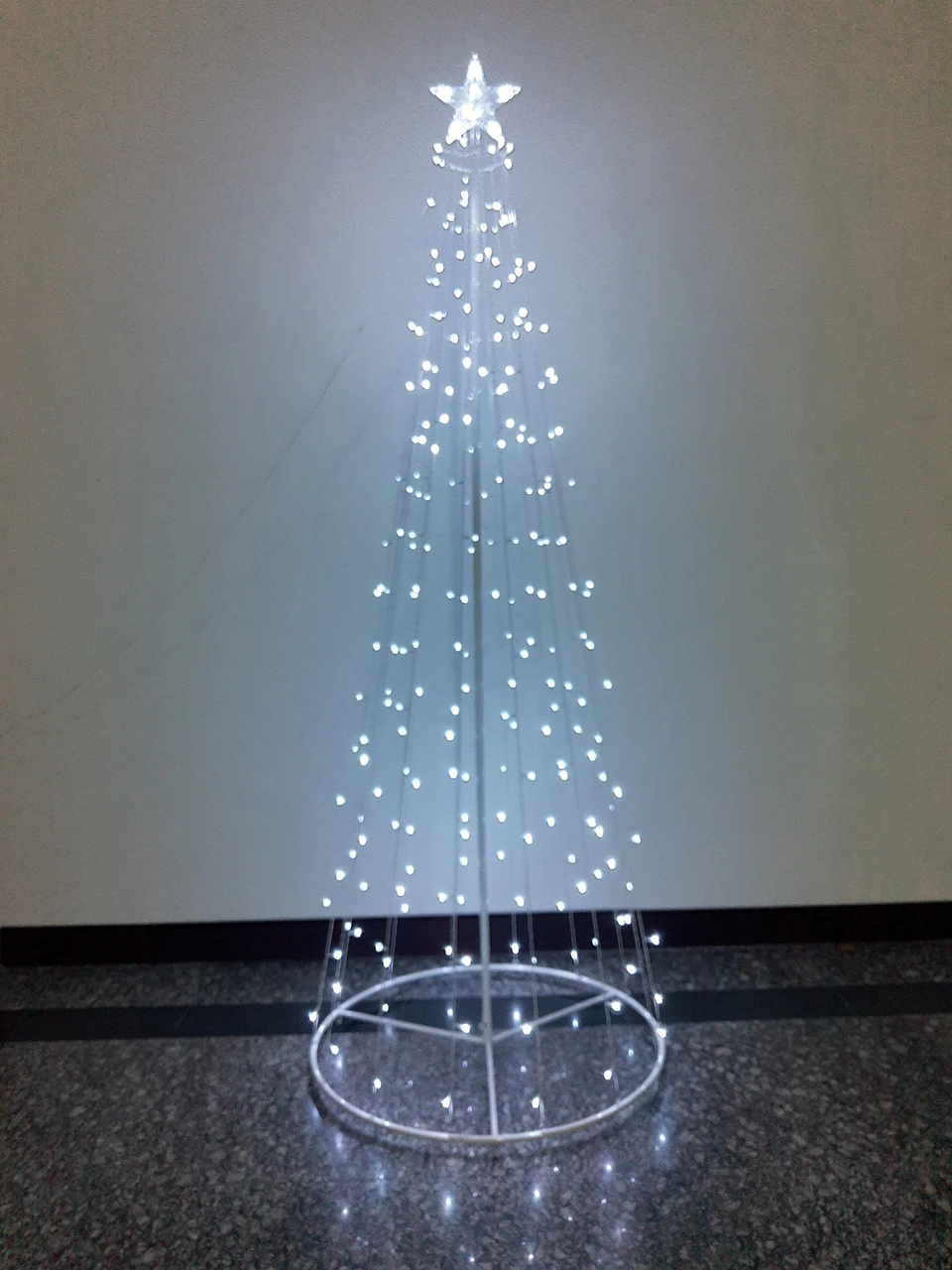 6.75' Multi-Function Timed LED Tree - 252 RGB LED With Remote 1 6.75' Multi-Function Timed LED Tree - 252 RGB LED With Remote