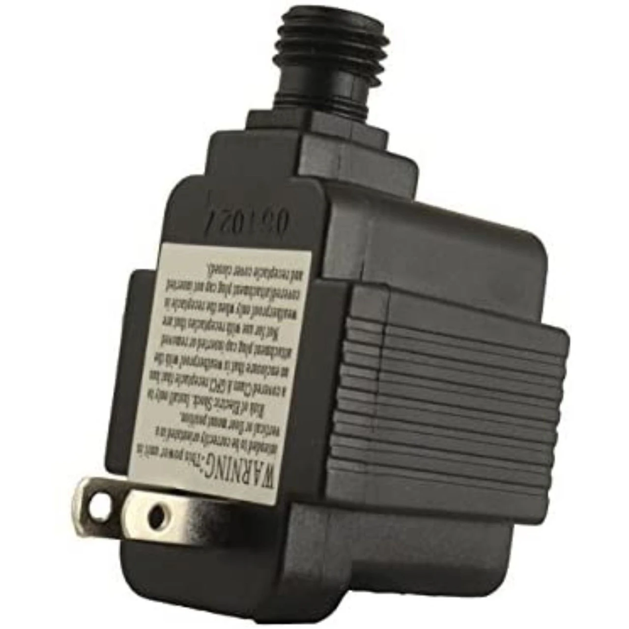 Black UL Adapter For LED Lighted Dripping Icicle Christmas Light Tube Decor 2 Black UL Adapter For LED Lighted Dripping Icicle Christmas Light Tube Decor - Image 2