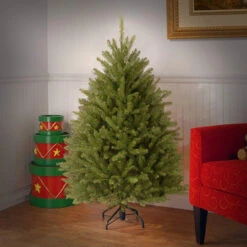 4.5’ Dunhill Fir Artificial Christmas Tree - Unlit -Xmas Trees Shop dnat20duh 45 27060.1686079778