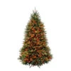 6.5’ Pre-Lit Dunhill Fir Artificial Christmas Tree - Multi-Color Lights