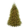 7’ Pre-Lit Dunhill Fir Artificial Christmas Tree – Clear Lights