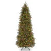 6.5’ Pre-Lit Slim Jersey Fraser Artificial Christmas Tree – Multi Color Lights