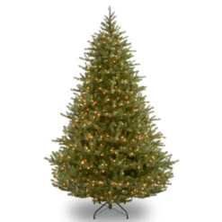7.5' Pre-Lit Full Noble Artificial Christmas Tree - Clear Lights