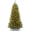 7.5’ Pre-Lit Rocky Ridge Pine Artificial Christmas Tree – Clear Lights