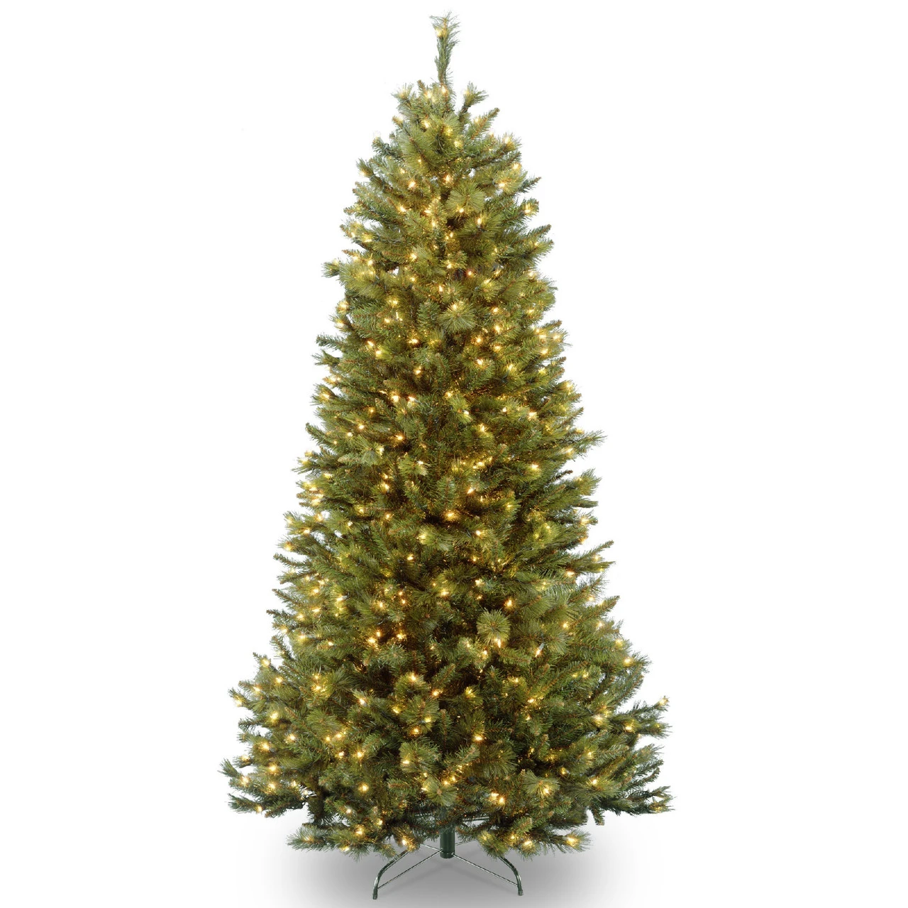 7.5’ Pre-Lit Rocky Ridge Pine Artificial Christmas Tree – Clear Lights 1 7.5’ Pre-Lit Rocky Ridge Pine Artificial Christmas Tree – Clear Lights