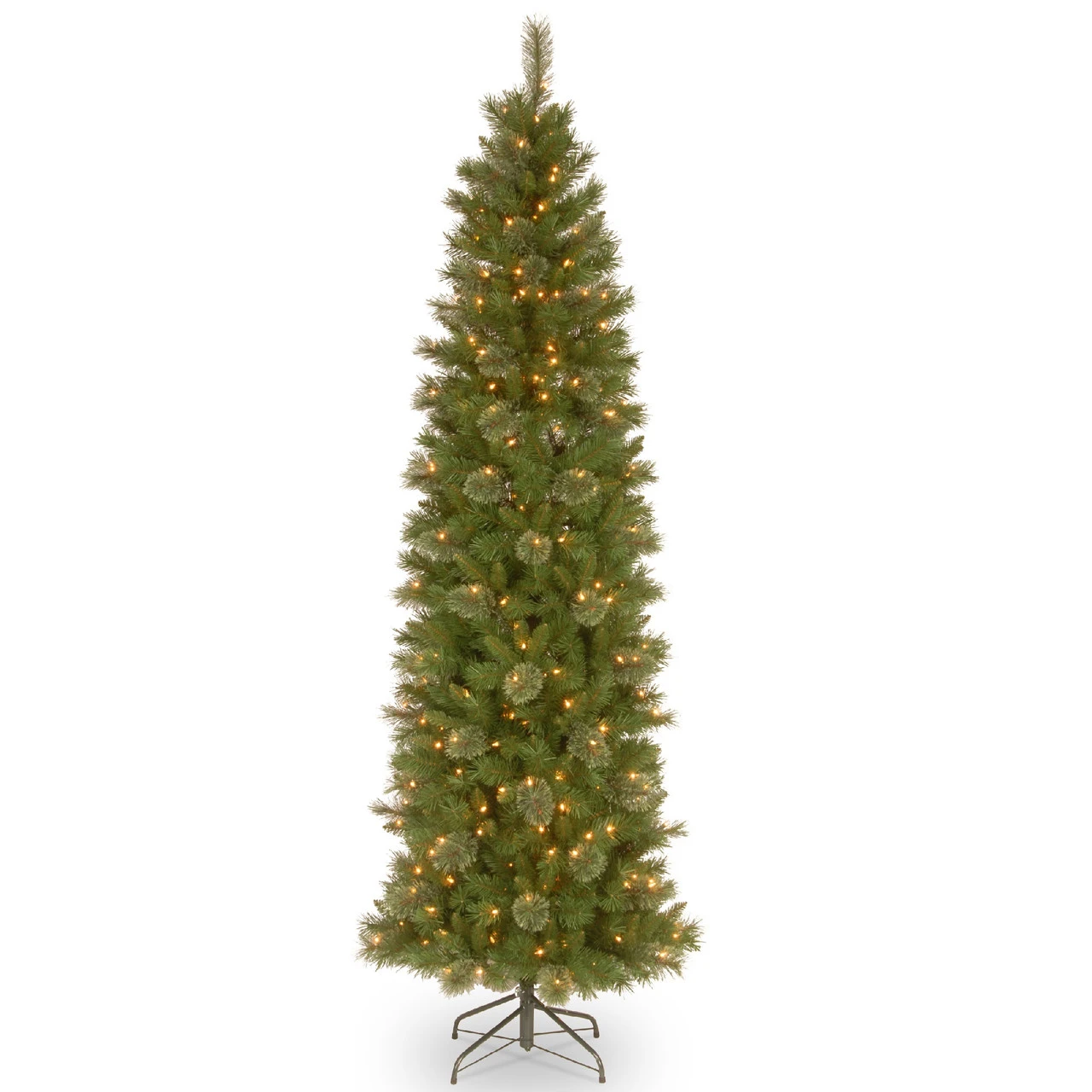 6.5’ Pre-Lit Tacoma Pine Artificial Christmas Tree - Clear Lights 1 6.5’ Pre-Lit Tacoma Pine Artificial Christmas Tree - Clear Lights