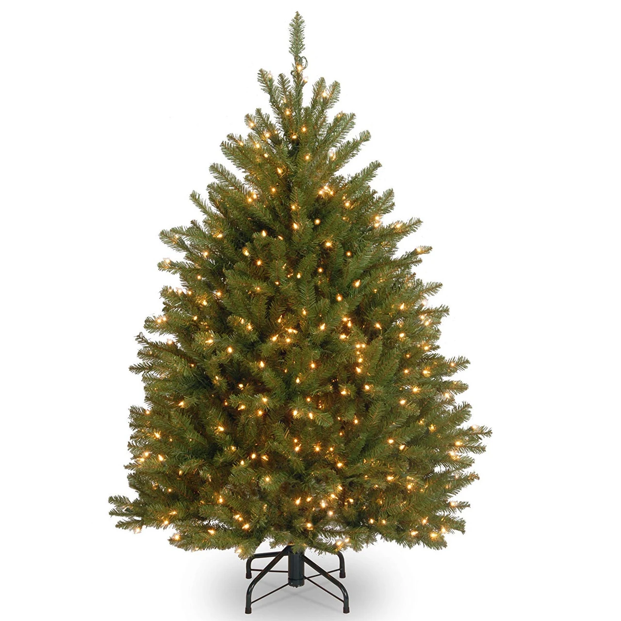 4.5’ Pre-Lit Dunhill Fir Artificial Christmas Tree - Clear Lights 1 4.5’ Pre-Lit Dunhill Fir Artificial Christmas Tree - Clear Lights