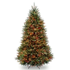 7β Pre-Lit Dunhill Fir Artificial Christmas Tree - Multi-Color Lights
