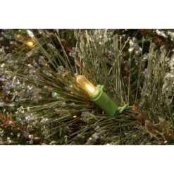 6.5’ Pre-Lit Glittery Pine Christmas Tree – Clear Lights -Xmas Trees Shop dnat gb3 304 65 4 55297.1667571960
