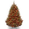 7.5’ Pre-Lit Natural Fraser Full Fir Artificial Christmas Tree - Multi-Color Light