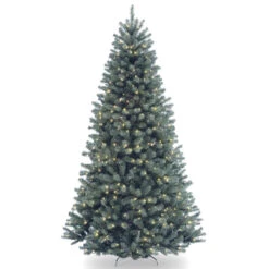 7.5β Pre-Lit North Valley Spruce Artificial Christmas Tree - Clear Lights