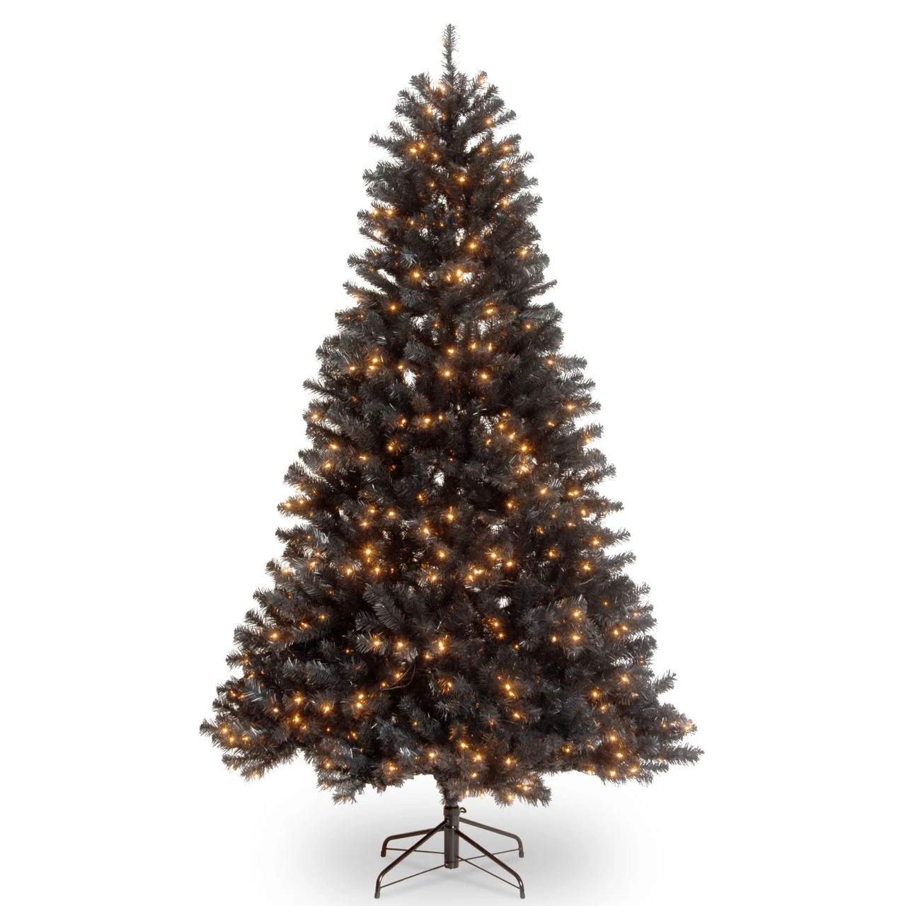 7’ Pre-Lit North Valley Black Spruce Artificial Christmas Tree - Clear Lights 1 7’ Pre-Lit North Valley Black Spruce Artificial Christmas Tree - Clear Lights