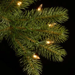 6.5’ Pre-Lit Downswept Douglas Slim Fir Artificial Christmas Tree - Clear Lights -Xmas Trees Shop dnat pedd4 392 65 3 18231.1667656805