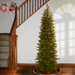 6.5’ Pre-Lit Pencil Fir Artificial Christmas Tree - Clear Lights -Xmas Trees Shop dnat pegf4 334 65 4 46866.1667522116