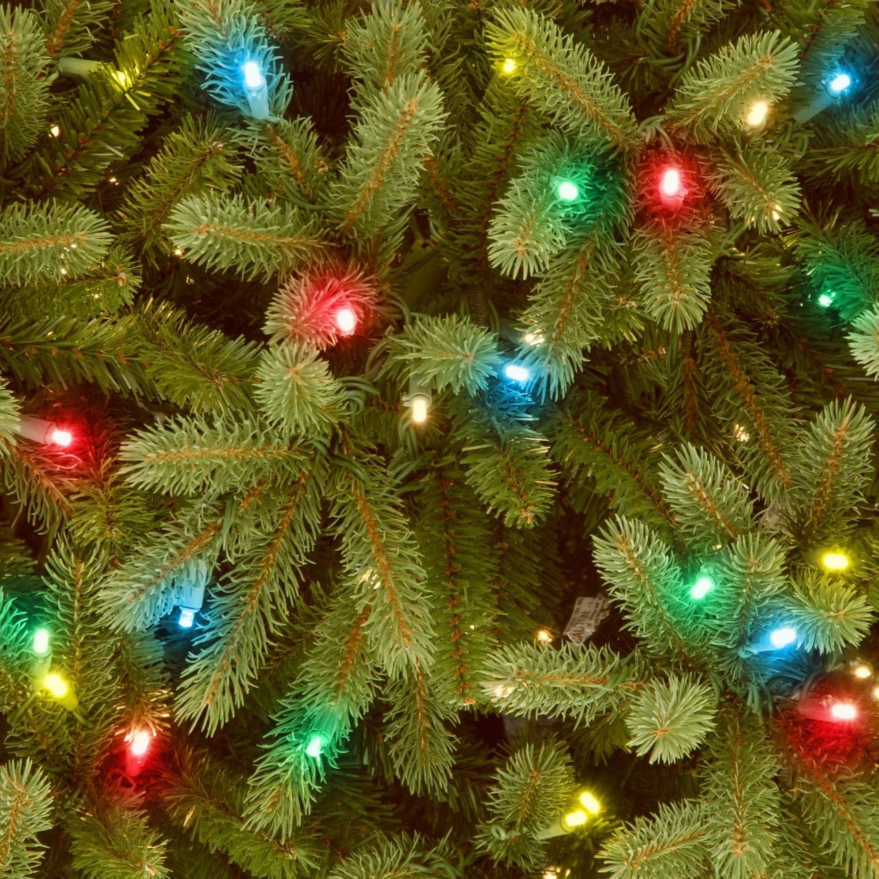 7.5’ Pre-Lit Jersey Fraser Fir Artificial Christmas Tree - Multi-Color Lights 3 7.5’ Pre-Lit Jersey Fraser Fir Artificial Christmas Tree - Multi-Color Lights - Image 3