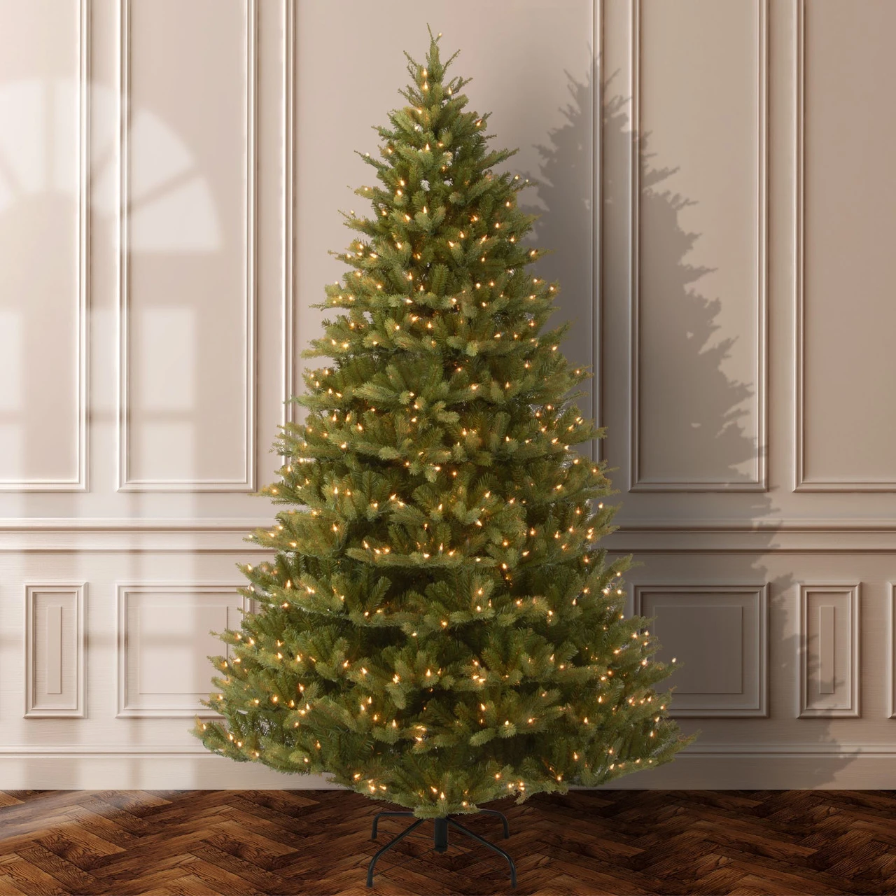 7.5’ Pre-Lit Normandy Fir Artificial Christmas Tree - Clear Lights 2 7.5’ Pre-Lit Normandy Fir Artificial Christmas Tree - Clear Lights - Image 2