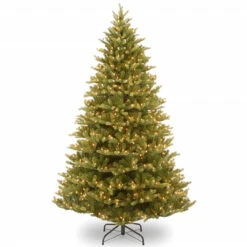 7.5’ Pre-Lit Normandy Fir Artificial Christmas Tree - Clear Lights