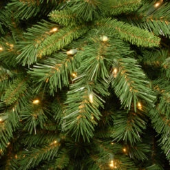 6.5’ Pre-Lit Tiffany Fir Artificial Christmas Tree - Clear Lights -Xmas Trees Shop dnat tfmh 65lo 3 82500.1667536233