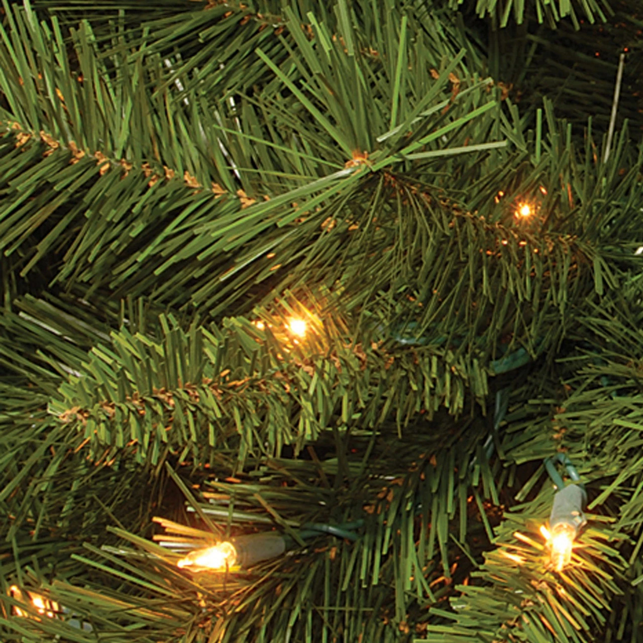 6' Pre-Lit Green Full Winchester Pine Artificial Christmas Tree - Clear Lights 2 6' Pre-Lit Green Full Winchester Pine Artificial Christmas Tree - Clear Lights - Image 2