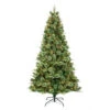 7.5' Pre-Lit Montana Pine Artificial Christmas Tree, Clear Lights