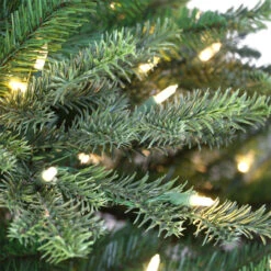 4.5' Pre-lit Downswept Douglas Fir Full Artificial Christmas Tree, Clear Lights -Xmas Trees Shop dpul rmdd 45qc25 2 76172.1688545151