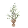 2.25" Potted Green Christmas Mistletoe Berry Tree - Unlit