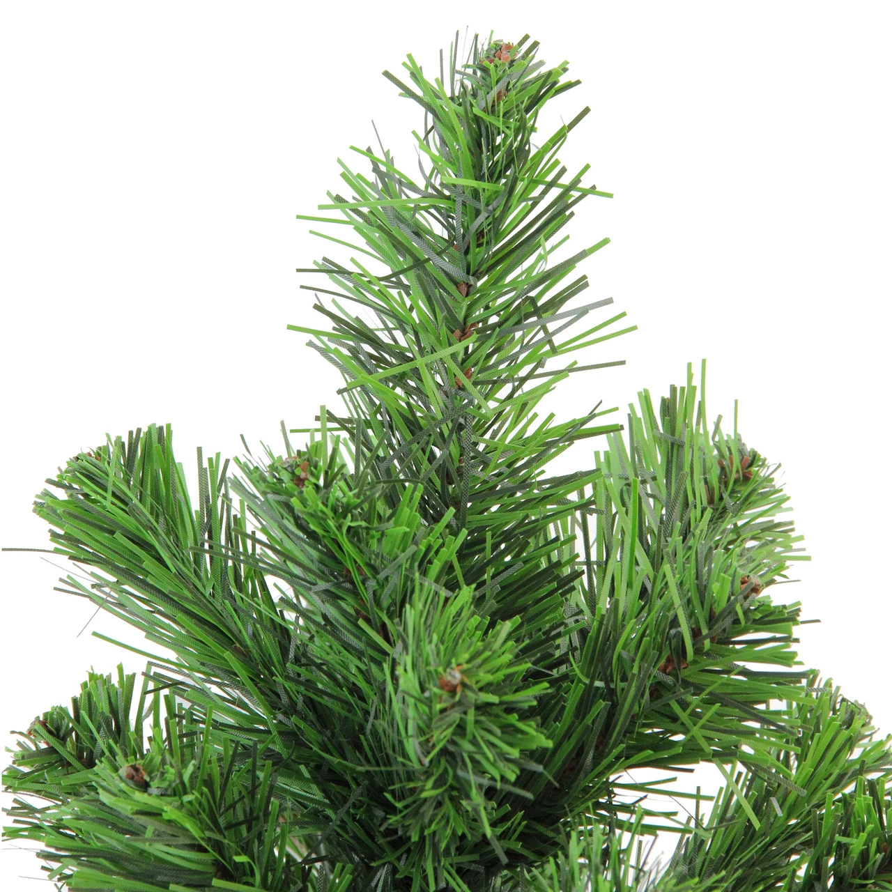 24" Mini Balsam Pine Medium Artificial Christmas Tree In Burlap Base, Unlit 2 24" Mini Balsam Pine Medium Artificial Christmas Tree In Burlap Base, Unlit - Image 2