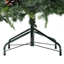 7' Full Snowy Delta Pine With Cones Artificial Christmas Tree, Unlit -Xmas Trees Shop feeoqa2jlyi4ogcunarwvhzuevroqfwh 14654.1684869066