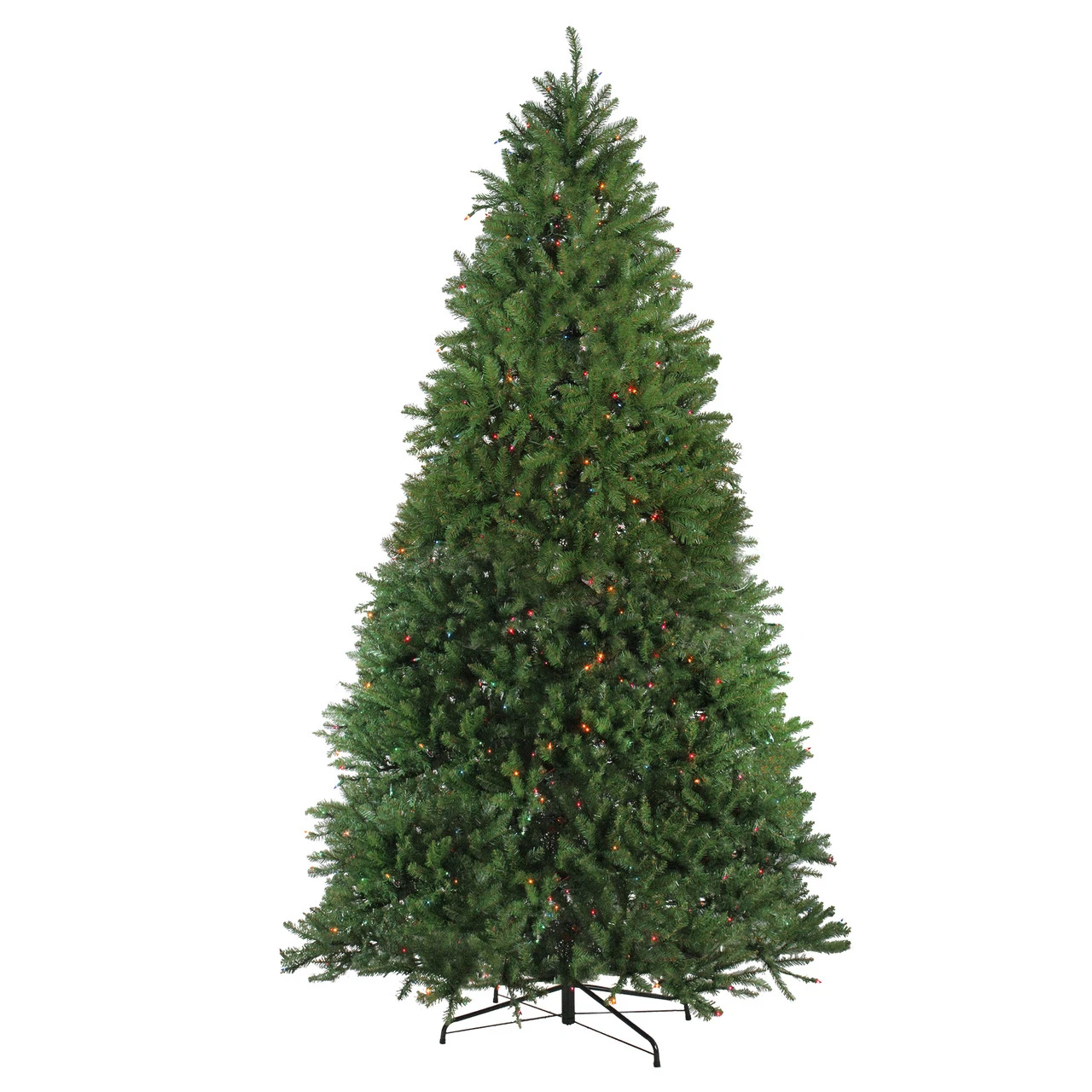 16' Pre-Lit Artificial Northern Pine Christmas Tree, Multicolor Lights 2 16' Pre-Lit Artificial Northern Pine Christmas Tree, Multicolor Lights - Image 2