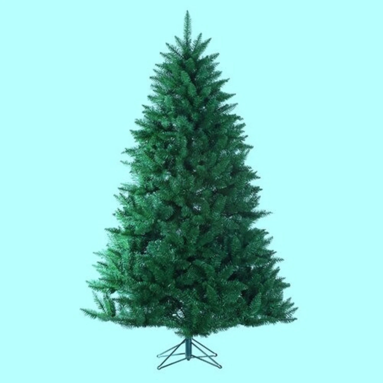 7' Delaware Pine Artificial Christmas Tree - Unlit 1 7' Delaware Pine Artificial Christmas Tree - Unlit