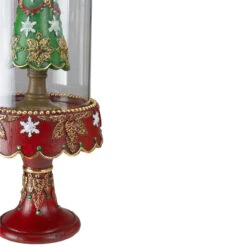 12" Brown And Green Domed Artificial Christmas Tree Tabletop Decor - Unlit -Xmas Trees Shop melrose 57562 3 31157.1667663684