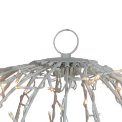 13" LED Lighted Christmas Hanging Ball Decoration – Warm White Lights -Xmas Trees Shop northlight a902 masstop 41477.1667576577