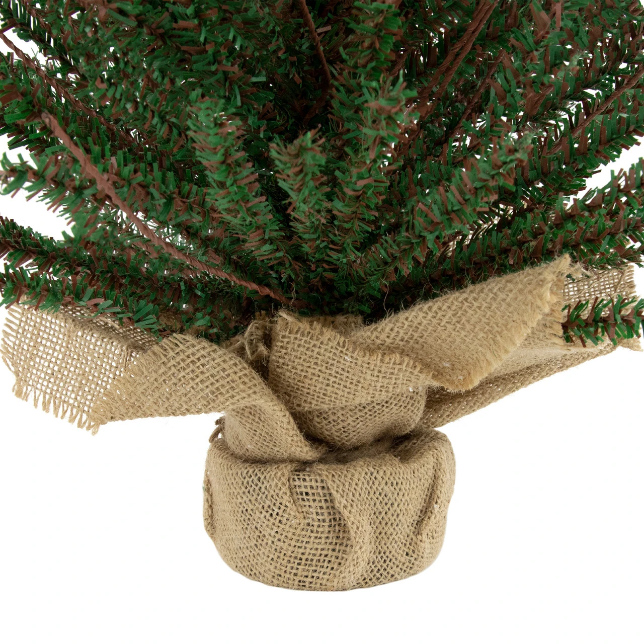 18" Warsaw Twig Artificial Christmas Tree In Burlap Base - Unlit 4 18" Warsaw Twig Artificial Christmas Tree In Burlap Base - Unlit - Image 4
