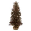 3' Pre-Lit Warsaw Twig Artificial Christmas Tree - Clear Lights