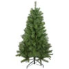 4.5' X 35" Medium Mixed Pine Artificial Christmas Tree - Unlit
