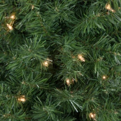 6' X 20" Pre-Lit Traditional Green Pine Pencil Artificial Christmas Tree - Clear Lights -Xmas Trees Shop northlight b83517 2 80134.1673969966