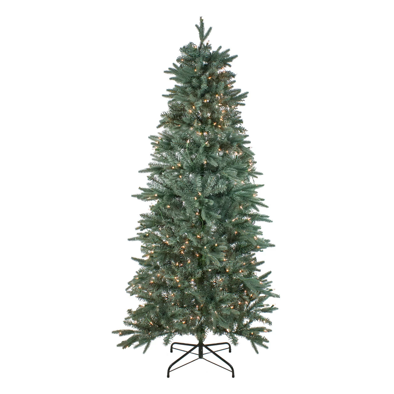 6.5' Pre-Lit Slim Washington Frasier Fir Artificial Christmas Tree - Clear Lights 2 6.5' Pre-Lit Slim Washington Frasier Fir Artificial Christmas Tree - Clear Lights - Image 2